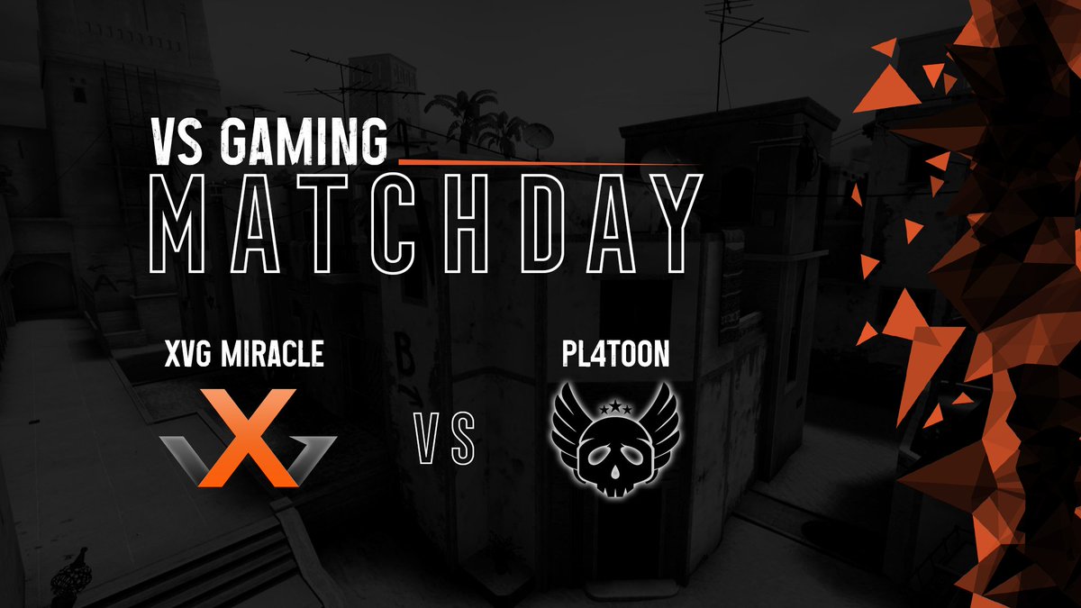 We have some <a href="/VSGamingWorld/">Telkom VS Gaming</a> action coming up tonight as we face @Pl4toonEsport, good luck and let's hope the power holds!!😅

Time: 20:30
Stream: No Stream.

<a href="/KinslayerXI/">Kin</a> @andrew15072000 <a href="/24kiwnl/">Liam Nolte</a> <a href="/OfficialNandoCs/">Fernando Vermeulen</a> <a href="/MampoerBoerXXX/">DieMampoerBoerXXX</a> 

<a href="/UNBrandedMFG/">UNBranded</a> 

#XvGSA