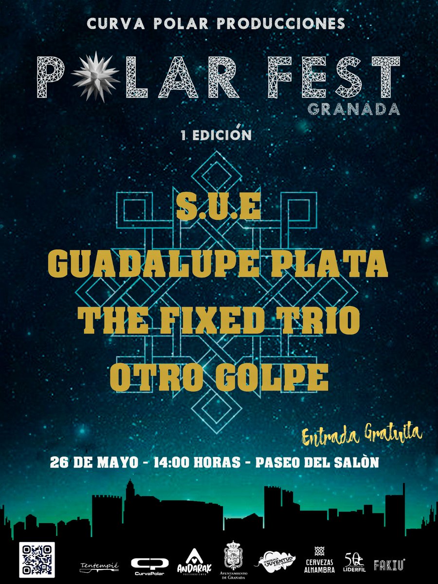 PolarFest (@polarfest_grx) on Twitter photo Os volvemos a mostrar el cartel actualizado del #PolarFest2022 - queda una semana para el #festival 🙌🏽
¿tenéis ganas?
#cultura #Granada #culturasegura <a href="/curvapolar/">Curva Polar</a> Os volvemos a mostrar el cartel actualizado del #PolarFest2022 - queda una semana para el #festival 🙌🏽
¿tenéis ganas?
#cultura #Granada #culturasegura <a href="/curvapolar/">Curva Polar</a>
