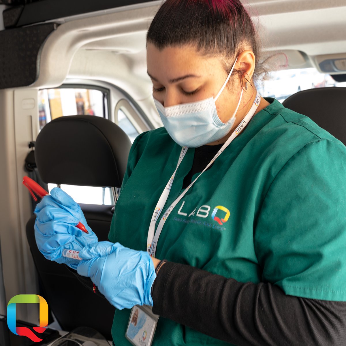 LabQ247's tweet image. Stop by our mobile testing sites if you’re showing any symptoms of COVID-19. Our friendly swabbers will make you feel safe and make sure your specimen are handled properly.