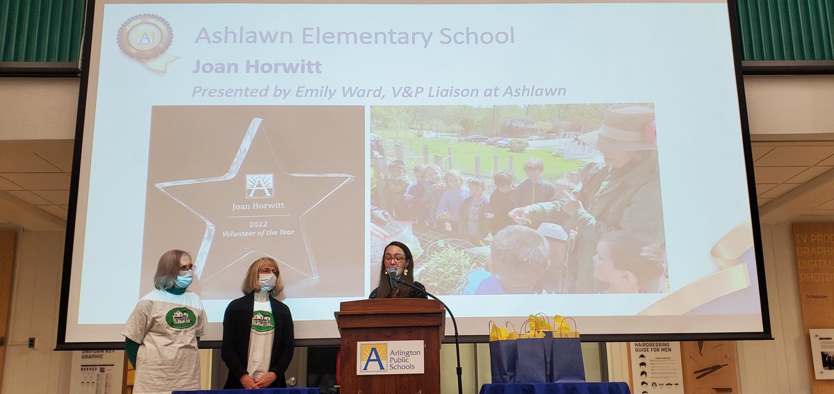 Congratulations to Joan Horwitt, an APS Volunteer of the Year!  We are so lucky to have you as a volunteer!  <a target='_blank' href='http://twitter.com/VPLiaison'>@VPLiaison</a> <a target='_blank' href='http://twitter.com/MsMcClainAPS'>MsMcClainAPS</a> <a target='_blank' href='http://twitter.com/ashlawnitc'>@ashlawnitc</a> <a target='_blank' href='https://t.co/nddzlpFlX4'>https://t.co/nddzlpFlX4</a>