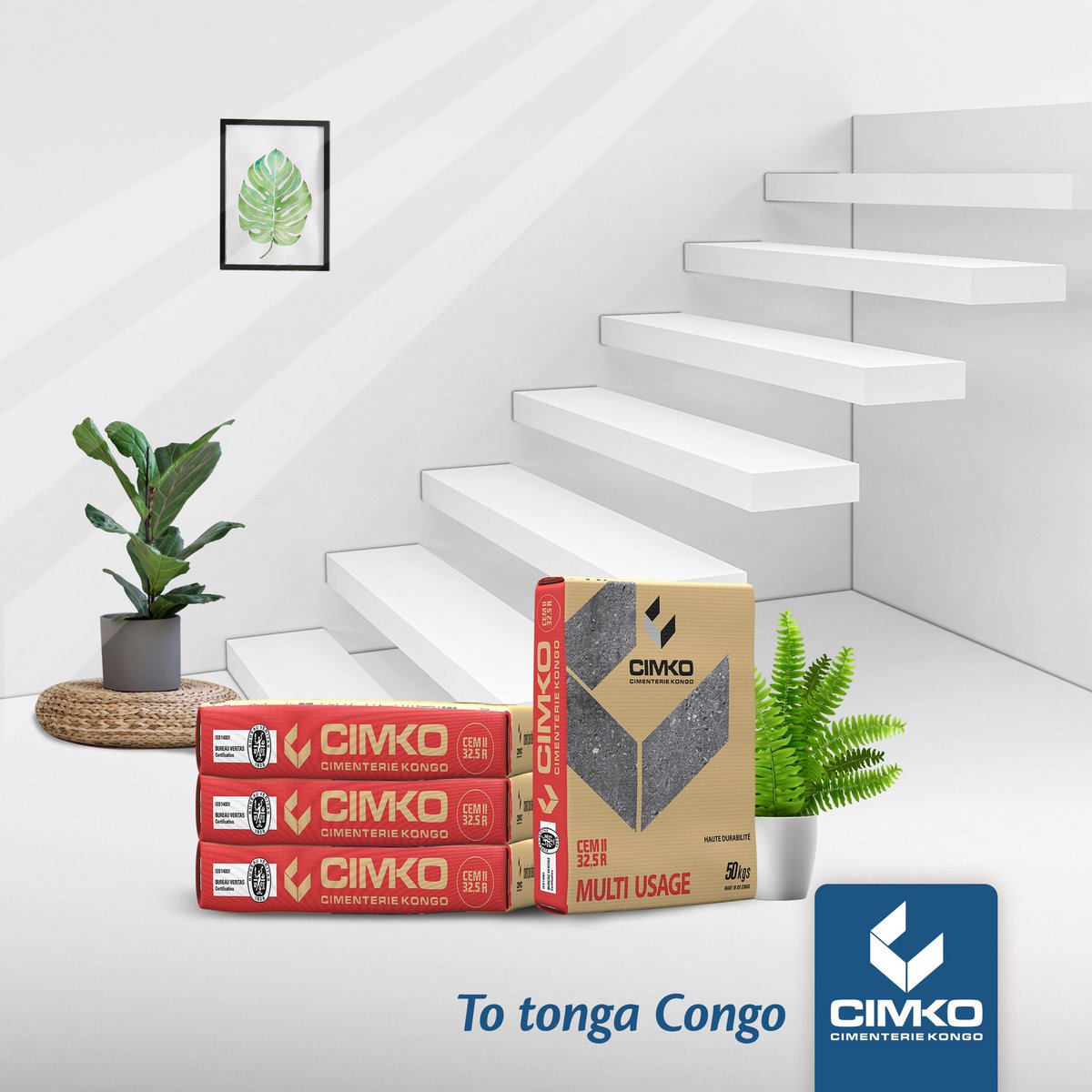 CimkoRdc's tweet image. Pour des murs solides, uniformes et lisses, utilisez CIMKO Multi usage. 

#CIMKO #MultiUsage #ToTongaCongo