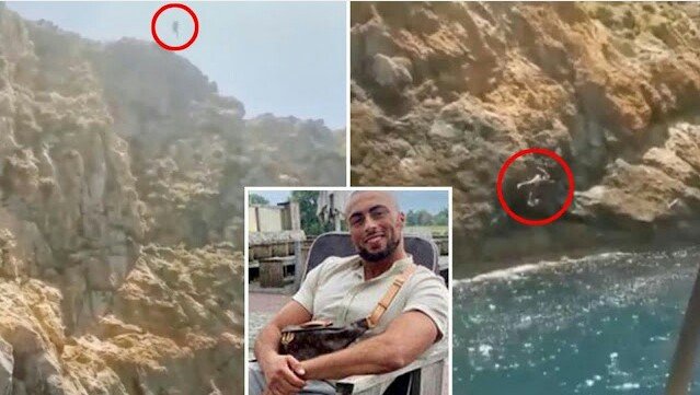 #حادث_مراد_لمرابط
لا حول ولا قوة الا بالله وفاة لاعب كرة القدم المغربي مراد لمرابط اثناء قفزه من اعلي صخره امام عين اسرته.....😢ربنل يصبرهم يارب ويربط علي قلبهم