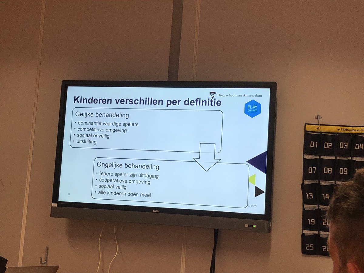 Stimuleer ongelijke behandeling op t schoolplein. Mooi inzicht in workshop kijkkader sociale veiligheid van <a href="/stevenmauw/">Steven Mauw</a> en <a href="/MirkaJanssen/">Mirka Janssen</a> <a href="/AllesinBeweging/">Alles in Beweging</a> congres
