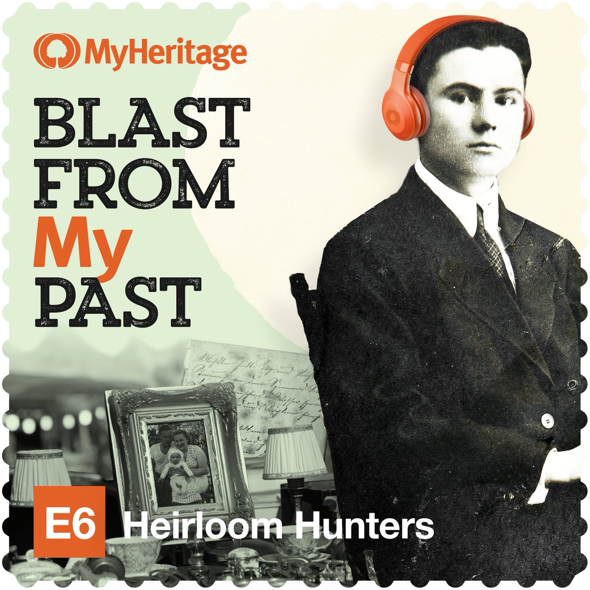 Episode 6 of the MyHeritage podcast "Blast From My Past" is now LIVE - "Heirloom Hunters". So many priceless photos, letters, and other personal items languish forgotten in attics, flea markets, or antique shops — but heirloom hunters Chelsey Brown and Kate Kelley make it their life's mission to find them, uncover their stories, and reunite them with the descendants of those who left them behind.