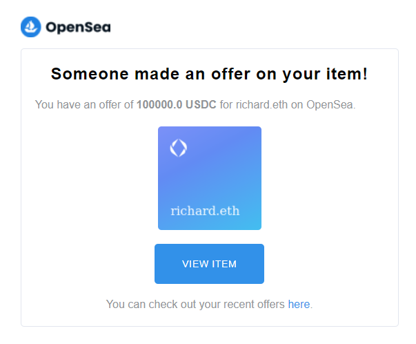 seekmine's tweet photo. Thanks for the decent offer, but my listing is 199ETH(400k). I think there is still a gap we need to fix.

Just lower the price to 210K, only valid for 3 days. 
There are millions of Richard in this world, but only one Richard.eth.

Hope our shake hand time will come shortly🤝🤝 https://t.co/8AtBoMiuRj