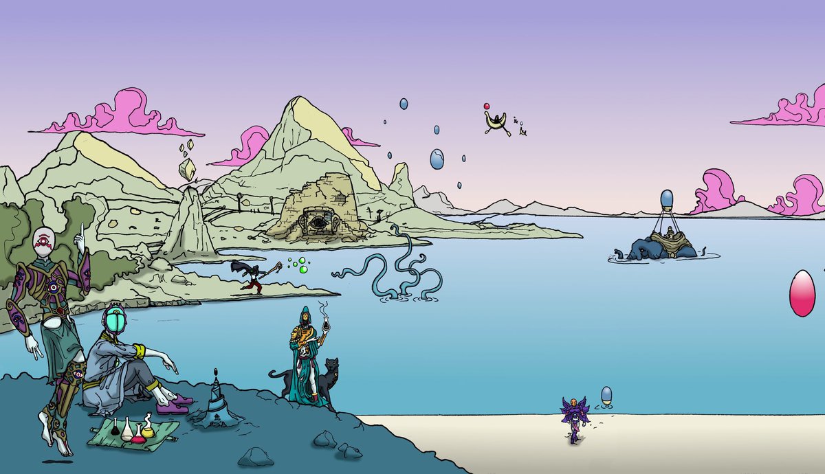 MysticMen_'s tweet image. 100k CELEBRATIVE GIVEAWAY ☀️

👁 Follow, Like, RT, Tag frens 🪲

1 OG 🔮
10 WL 💧

&quot;As above so below, as within so without&quot; 🎭

VITRIOL 👁