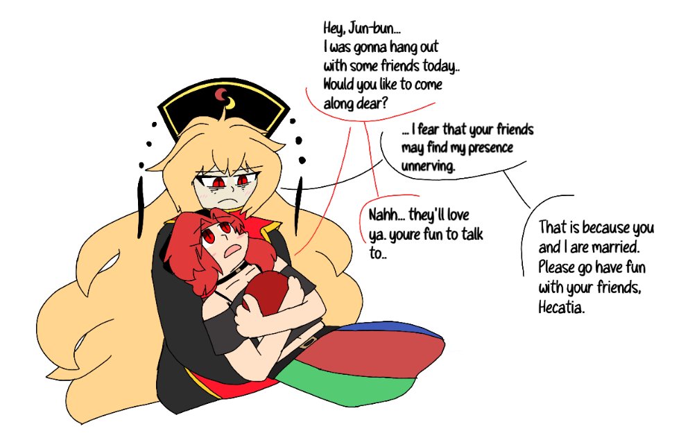 YOKU_YUKIHIME's tweet photo. gay wives
#東方 #東方project #touhou https://t.co/Dh0voC9FOP