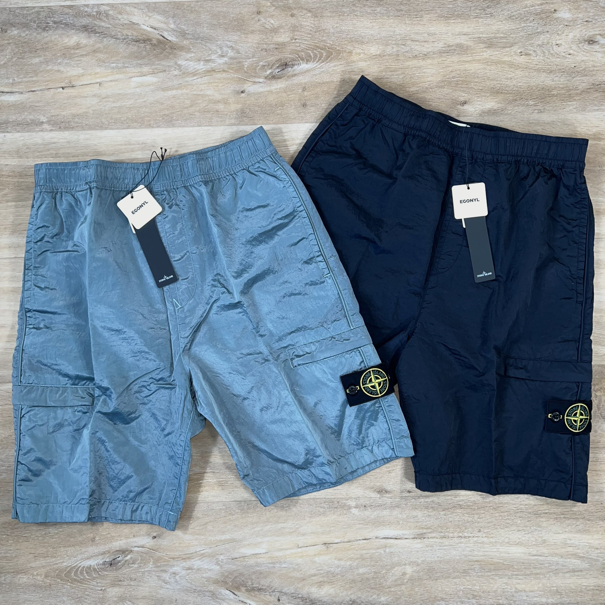 Stone island nylon deals metal ripstop short