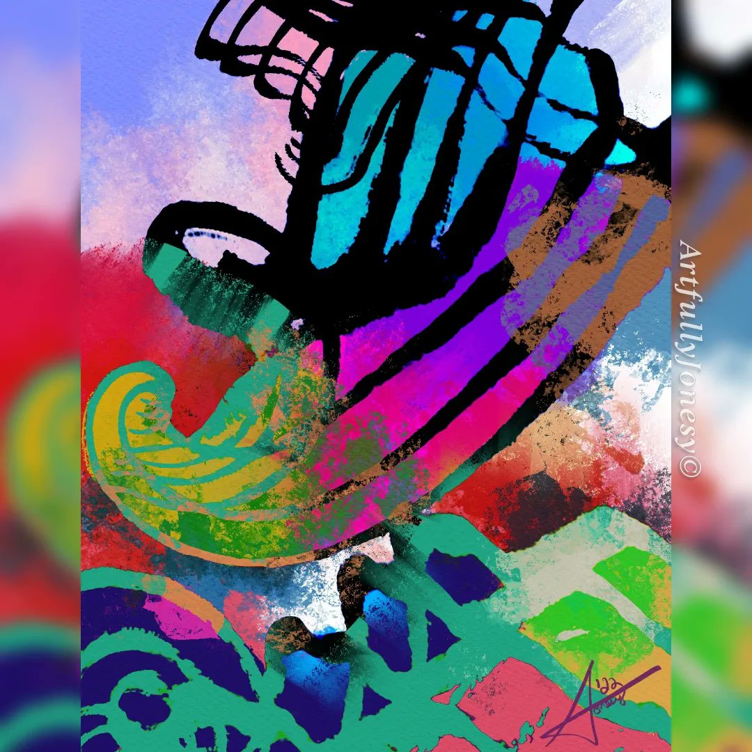 ArtfullyJonesy's tweet photo. Just Chill (18"×24") https://t.co/9rg8MWv2bu
#abstractart #artforsale #color #techpressionism #art #digitalpainting https://t.co/q2VvL2Ep3c