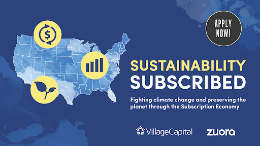 Zuora (@zuora) on Twitter photo We're launching a new program with <a href="/VillageCapital/">Village Capital</a> to fight climate change and preserve the world through #subscription models in the US. Applications are now open!
Learn more here ๐ bit.ly/3wmkJDr We're launching a new program with <a href="/VillageCapital/">Village Capital</a> to fight climate change and preserve the world through #subscription models in the US. Applications are now open!
Learn more here ๐ bit.ly/3wmkJDr