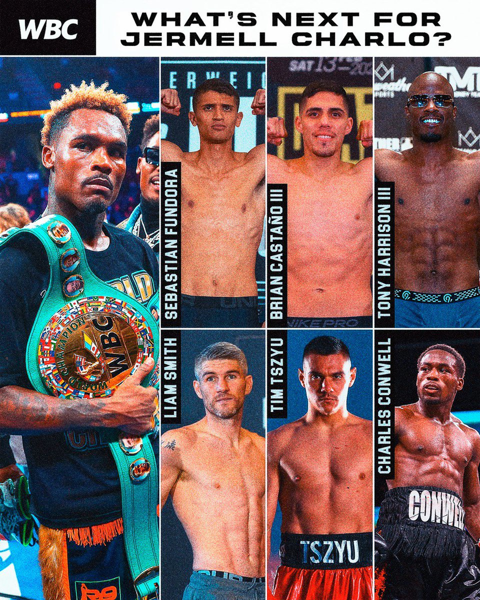 WBCBoxing's tweet image. What's next for the 154Lbs. Undisputed World Champion, Jermell Charlo.