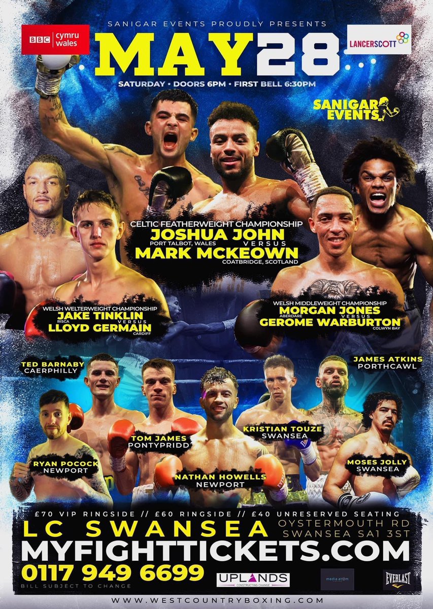 Another day working on upcoming <a href="/SanigarEvents/">Sanigar Events</a> boxing show to be broadcast on <a href="/BBCWales/">BBC Wales 🏴󠁧󠁢󠁷󠁬󠁳󠁿</a> on 28th May . 
Will be great to have pro back on BBC with 3 well matched championship fights. 
#boxing