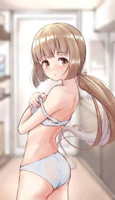 @iviqtym さんのお下着微えちのん線画を勝手にお借りして塗らせていただきました! https://t.co/sQgr3McpOA 