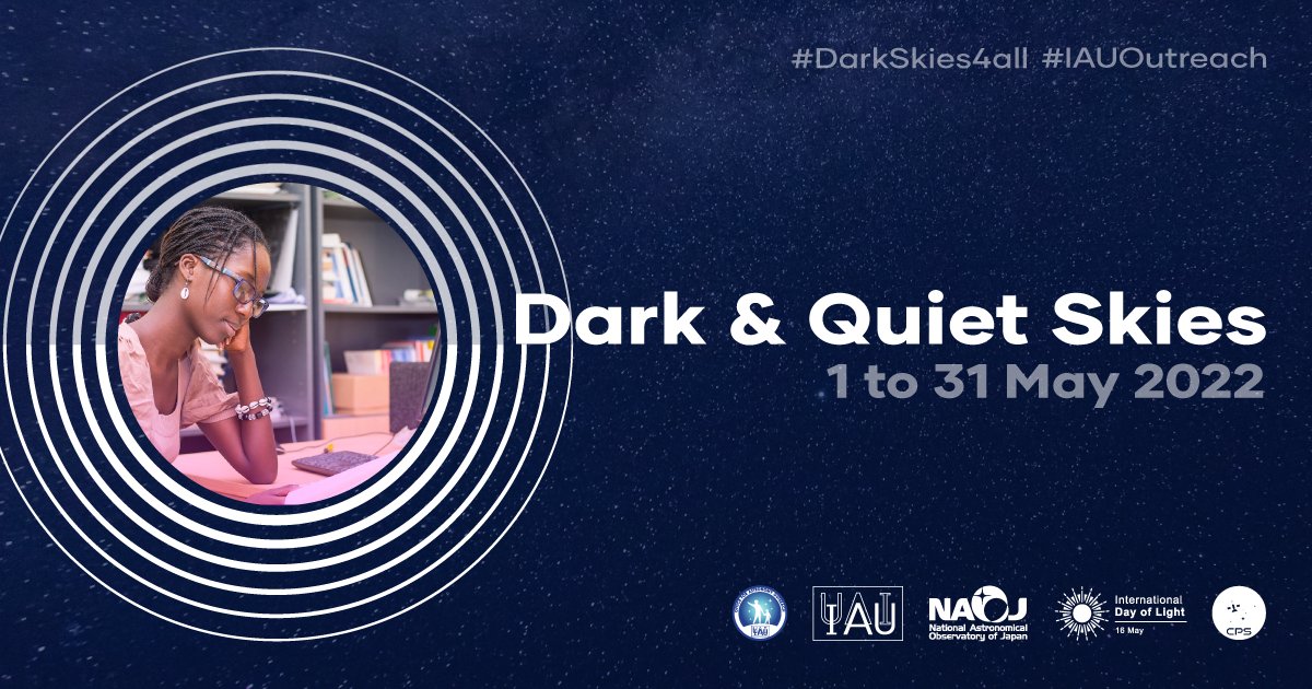 Dark and Quiet Skies Survey Question 5: Where do you get information about dark and quiet skies?
(a) Social Media
(b) The Internet
(c) School
(d) My library

#DarkSkies4All #IDL2022 #LightDay2022