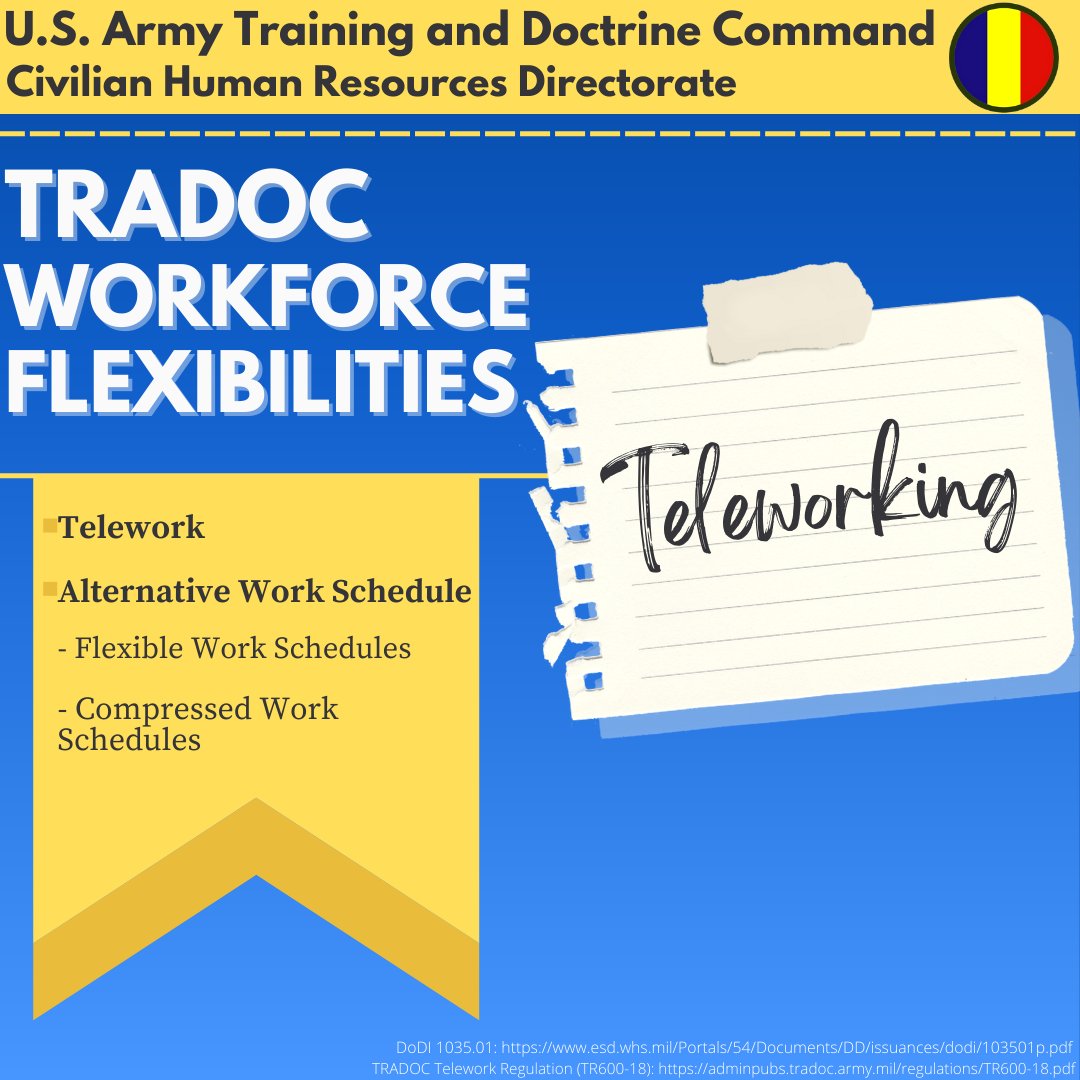 U.S. Army TRADOC on Twitter "TRADOC emphasizes a strong work/life