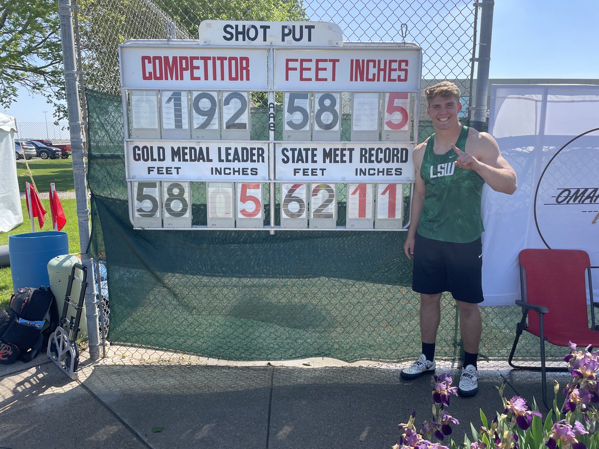 Kevin Sjuts (@kevinsjuts) on Twitter photo UPSET! Lincoln Southwest’s Matt Rink defeats Sam Cappos & the field to win the Boys Class A Shot Put
<a href="/lswathletics/">LSW Silver Hawks</a> #nebpreps <a href="/1011_News/">10/11 News</a> UPSET! Lincoln Southwest’s Matt Rink defeats Sam Cappos & the field to win the Boys Class A Shot Put
<a href="/lswathletics/">LSW Silver Hawks</a> #nebpreps <a href="/1011_News/">10/11 News</a>