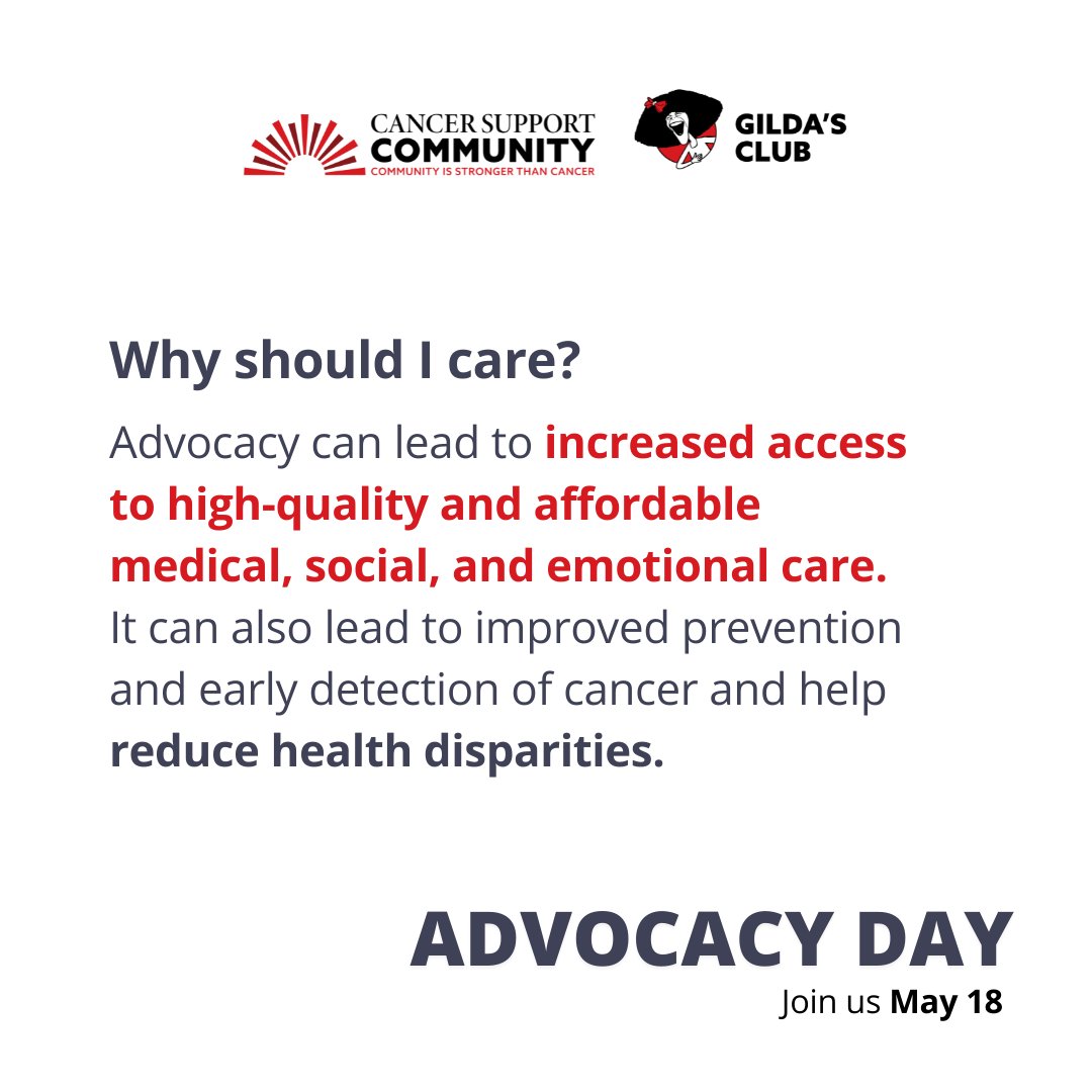 CancerSupportHQ's tweet image. This is your chance to make a difference from the comfort of your own home! Ask your Members of Congress to create a new coverage pathway that gives people on Medicare access to multi-cancer early detection screening tests.
Take action: bit.ly/3FQ9R4T #CSCAdvocacyDay2022