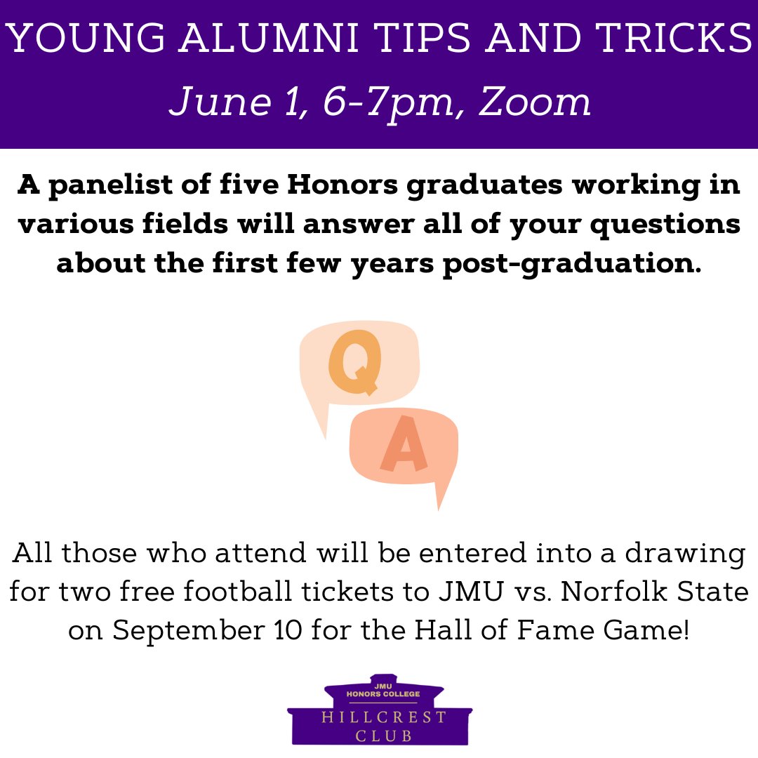 JMU Honors College tweet media