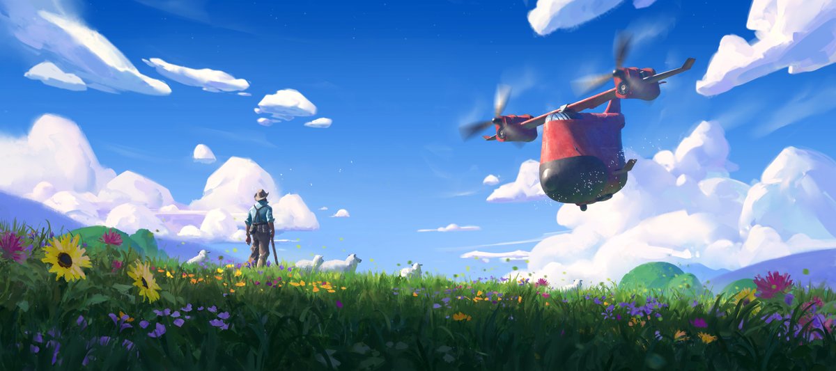 ArtStationHQ's tweet photo. From @GravitySketch:
"Fantastic & inspiring #conceptart from Gavin O’Donell called “Explorers” made using #GravitySketch, Blender,
ZBrush & Photoshop for paintover" https://t.co/Mw09KvJ8Kt
#Sponsored #ArtStationHQ #Design #VR #Artist #Adventure #VehicleDesign #EntertainmentArt https://t.co/ggAzJJyASQ