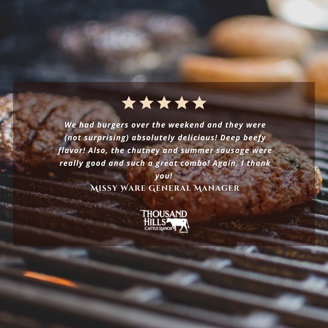 We take pride in making your dinners and gatherings delicious for you and others to enjoy. Shop our cuts and let us know how you enjoyed your meals! Thank you again to our customers shopping with us and sharing your dinners! #ThousandHillsCattleRanch #THCR #ThousandHillCattle...
