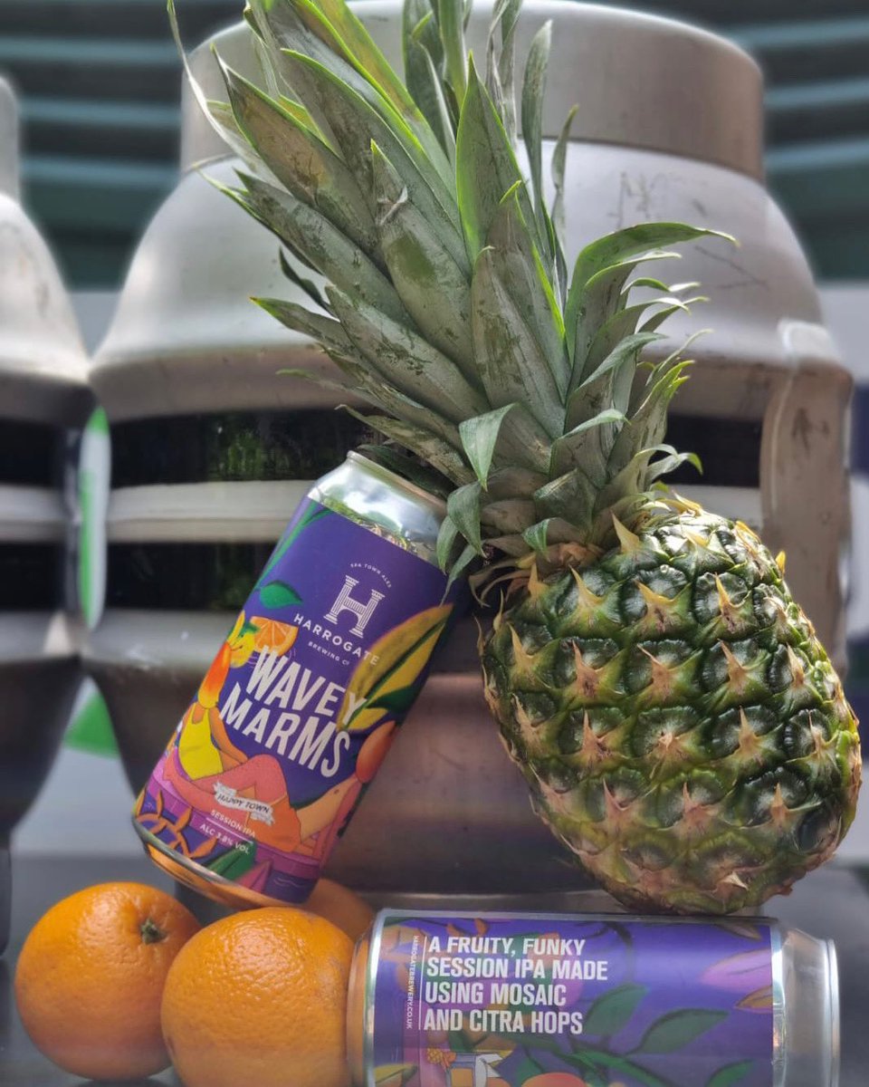 HarrogateBrewCo's tweet photo. Sunโs out, time to crack open a can of Waveyโฆโ๏ธ๐๐๐โฃ
โฃ
#beer #craftbeer #harrogatebrewingcompany #harrogatebrewery #harrogate #humpday๐ช #knaresborough #northyorkshire #yorkshire #letsgetwavey https://t.co/TkrrRcvtvU
