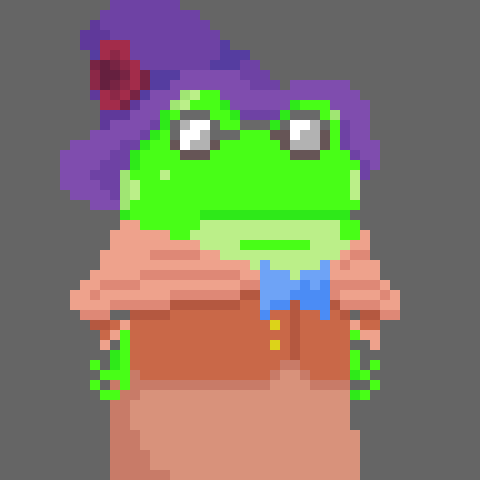 land_froggy's tweet photo. Frogland's premier #132 from the Fly Rink Combining Machine!
#nftcommunity #nft #nftart #nftcollector #frogland #ffr #nfts #newnft #pixelart #nftdrop
 18-May, 10:2AM https://t.co/UgfNNI4K94