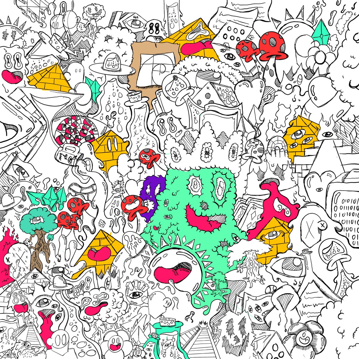 Here's the progress of the 1 of 1 piece coming soon. 

👾We just made a big holders announcement in our Discord! Check it out! 👾

#NFTartist #NFTArts #NFTCommunity #NFTdrops