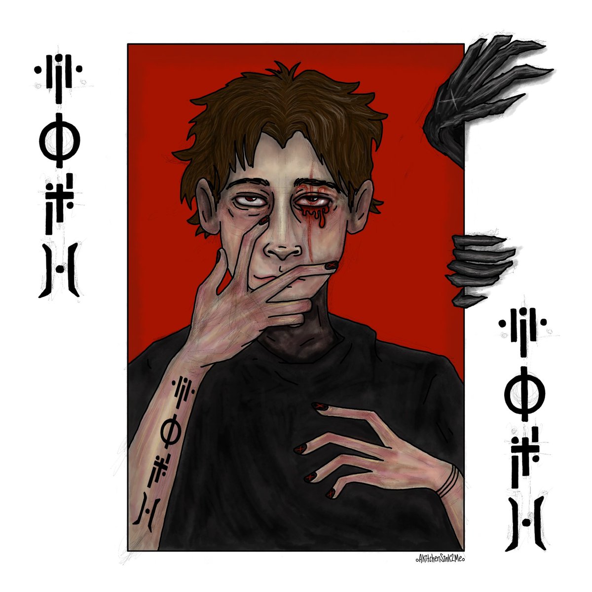 aksink2me's tweet photo. Here’s my artwork for @sunnysatvrn ‘s DTIYS on Instagram :)) I enjoyed drawing this so much 😁
-
@tylerrjoseph @joshuadun @twentyonepilots #twentyonepilots #cliqueart 
- https://t.co/bBtnjztZsV