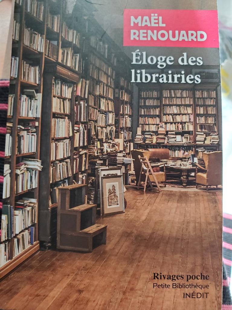 Just bought this in an independent Paris bookshop--Librairie Attrape-cœurs. Would love to discuss with my bookshop-loving friends.