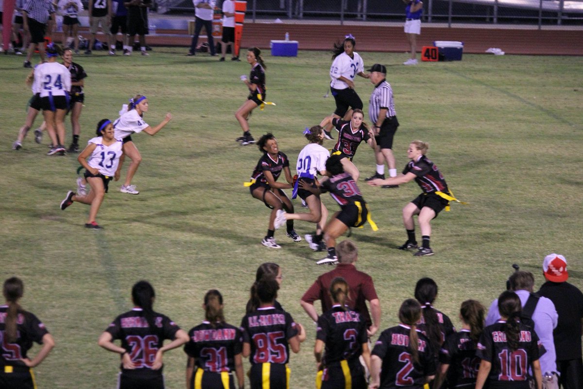 HHSGirlsFlag's tweet photo. 10 years ago today, the first ever school approved Girls Flag Football game was played in Arizona. Desert Ridge hosted Mesquite. The following summer began the push toward recognition for this sport. That game, those girls, are why we are here. https://t.co/v5VMnJXCR6