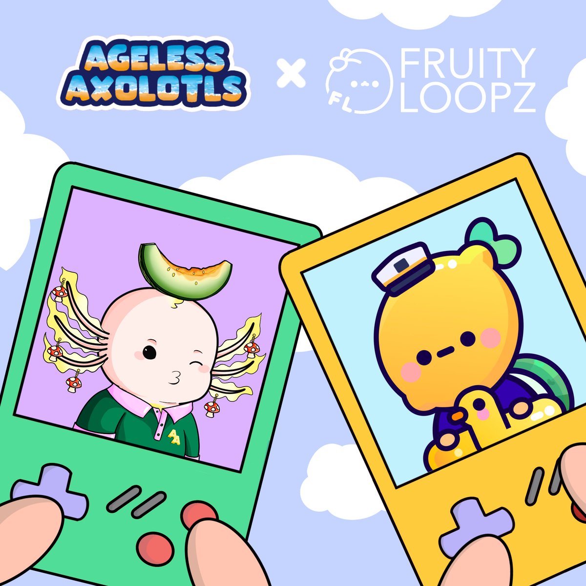 Ageless Axolotls | Minting Live Now tweet media
