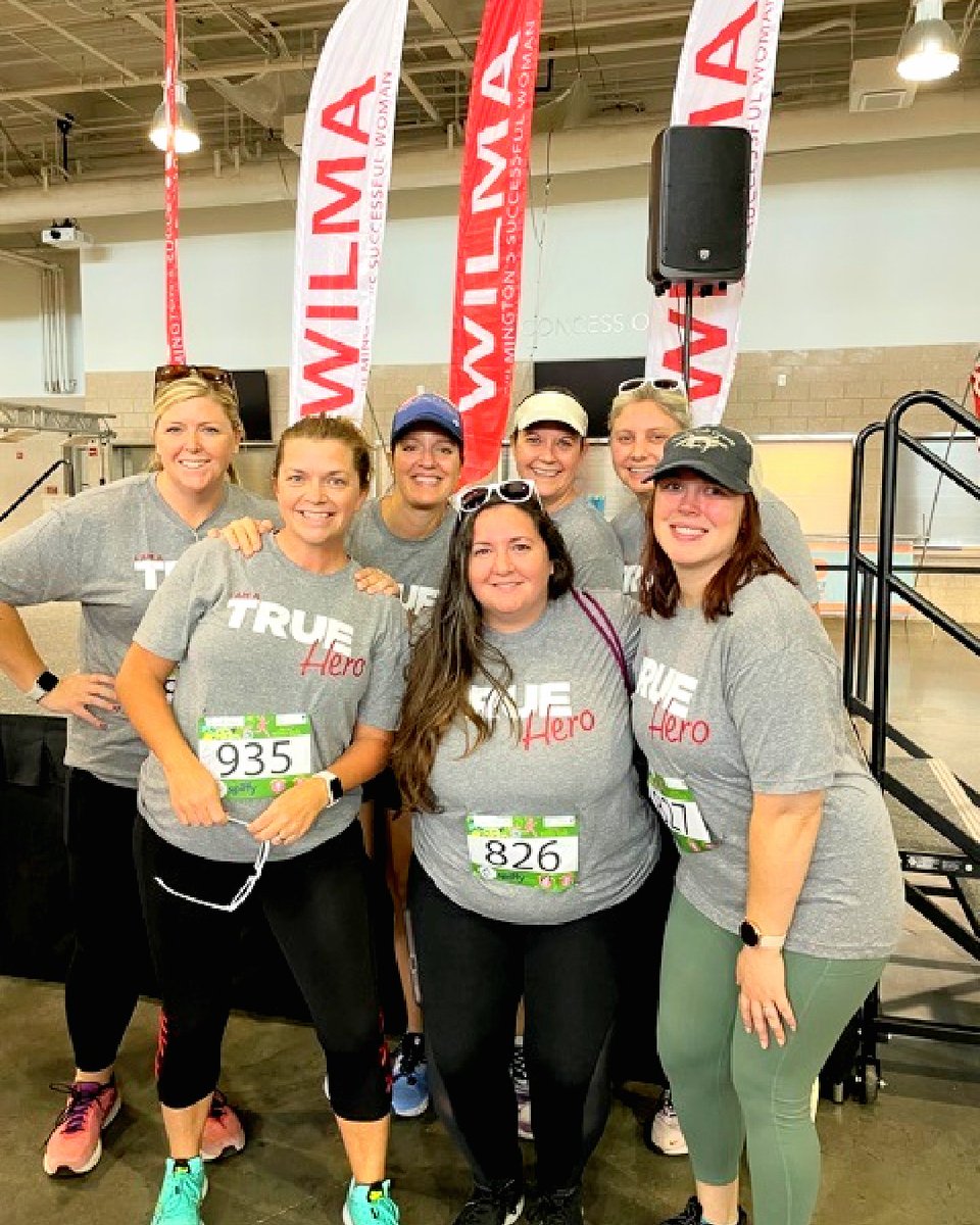 WilmHealth's tweet photo. Our TRUE care team recently supported the WILMA Dash and enjoyed supporting an awesome cause for our community while creating awesome memories with their Wilmington Health family. #TRUEcare https://t.co/CqGspOYW5H