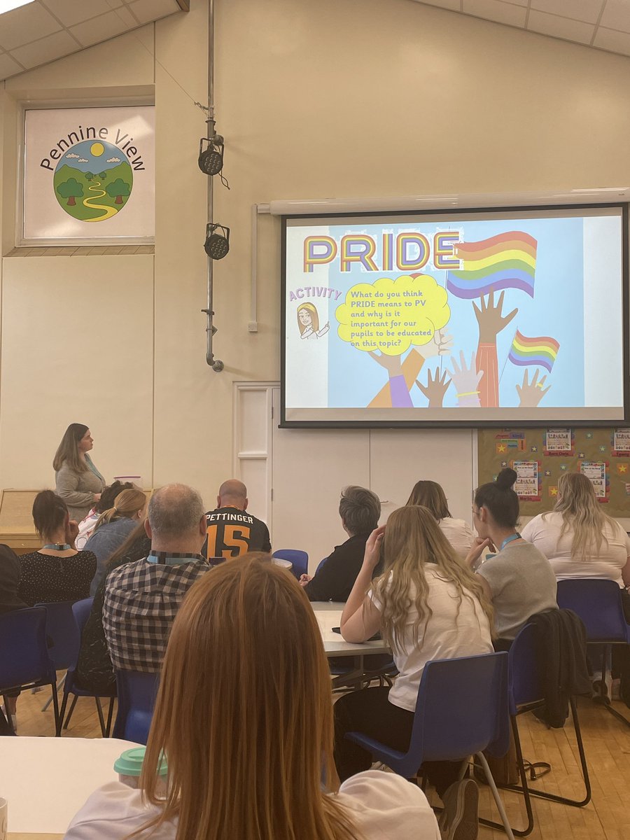 penviewschool's tweet photo. Tonight’s CPD session delivered by our Curriculum Champions for Pride and Identity. Relevant, current and impactful professional development to support our staff to empower our pupils to take on the world 🌍 Learning together to be the best we can be @NexusMat https://t.co/rAWTWePXC6