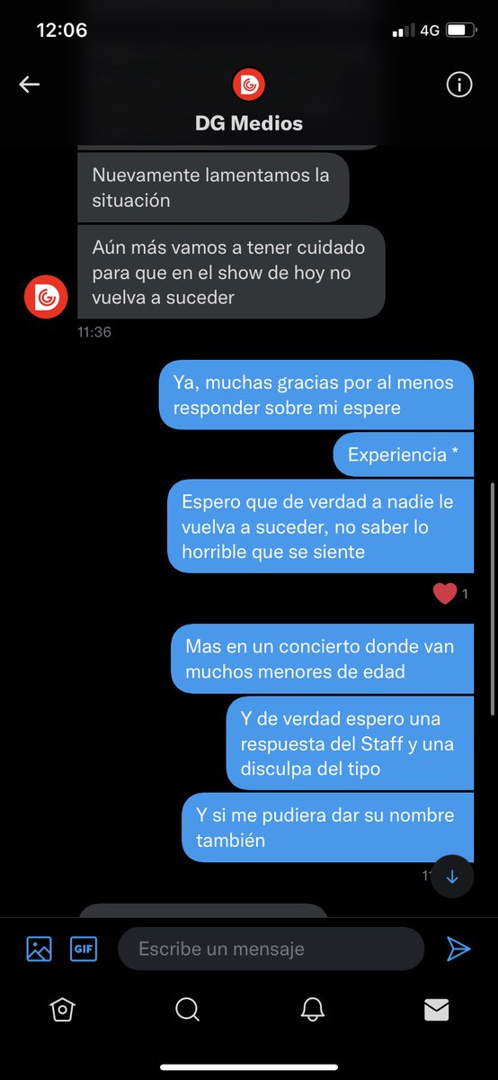 Zatisfaction_'s tweet photo. Capturas de la conversación con @dgmedioschile  1/2 @Louis_Tomlinson https://t.co/udkIP49DpQ