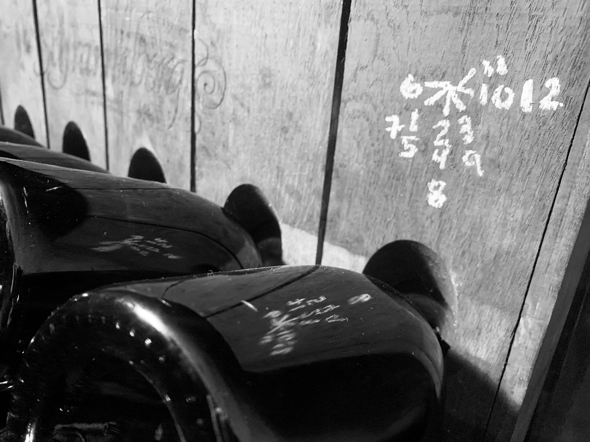 Schramsberg's tweet photo. The signs of a Schramsberg riddler. 
#Schramsberg #winecaves #winetours #cavetour #blancdenoirs #sparklingwine #handcrafterd #riddlingracks #winecavetours https://t.co/rTUYhc8D73