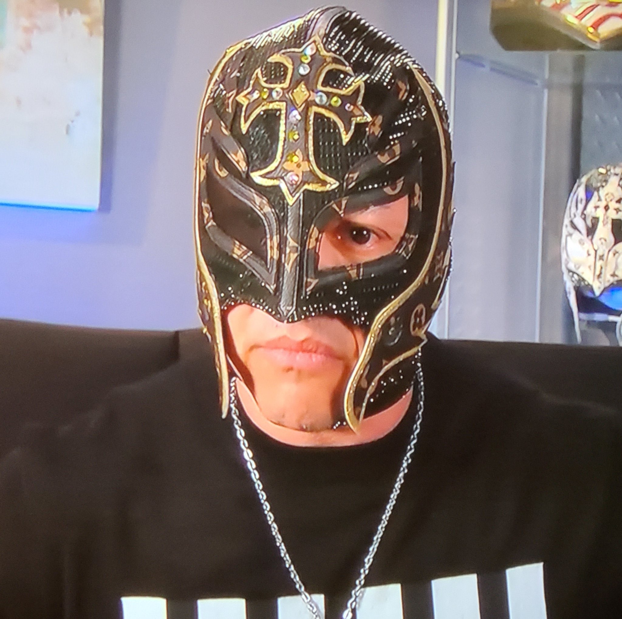 Modern Notoriety on X: Rey Mysterio x Louis Vuitton Mask is Tier