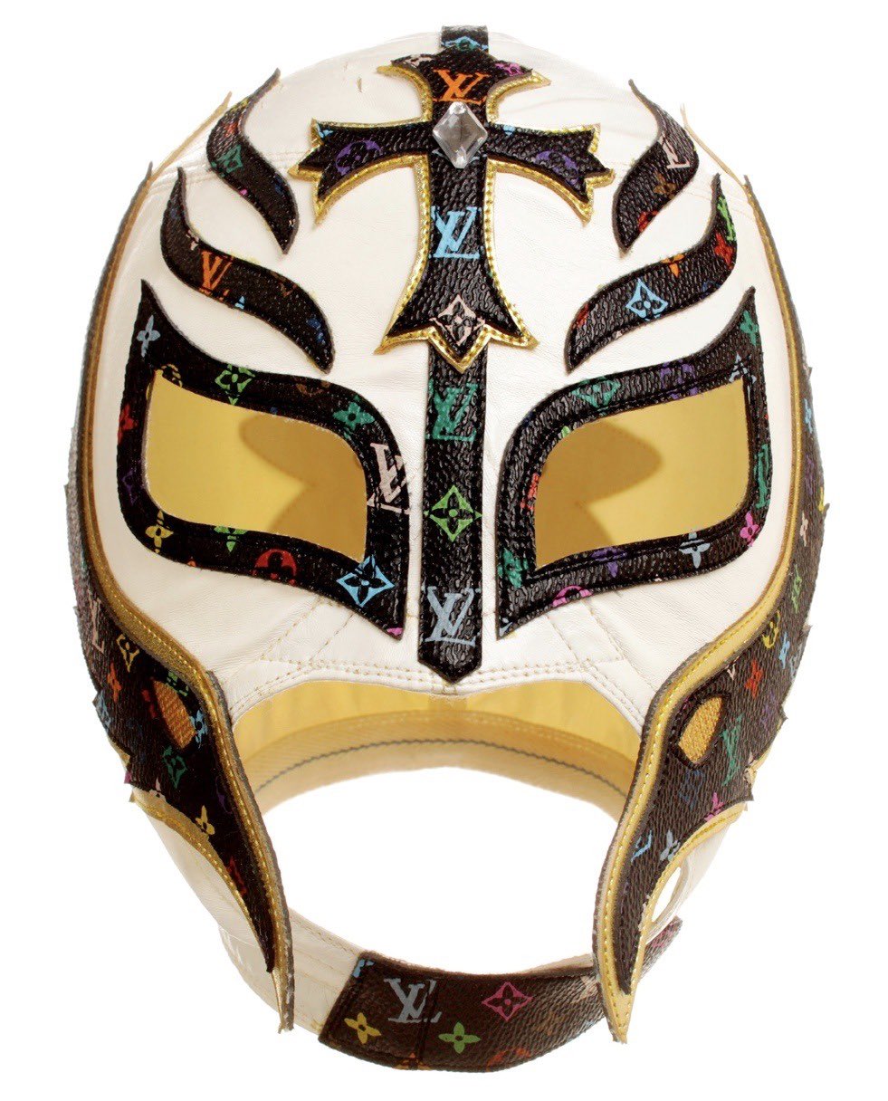 Modern Notoriety on X: Rey Mysterio x Louis Vuitton Mask is Tier