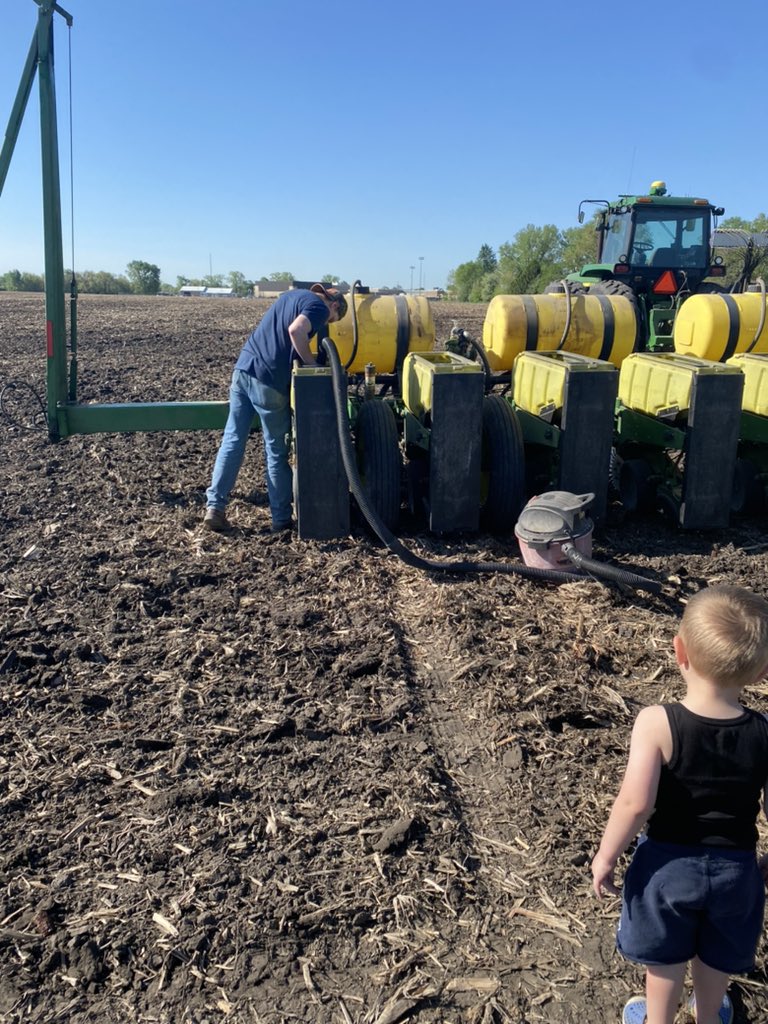 Last Friday was a beautiful day to plant the test plot. Thank you to our donors and thank you C and A Family Farms for helping the members get it planted.