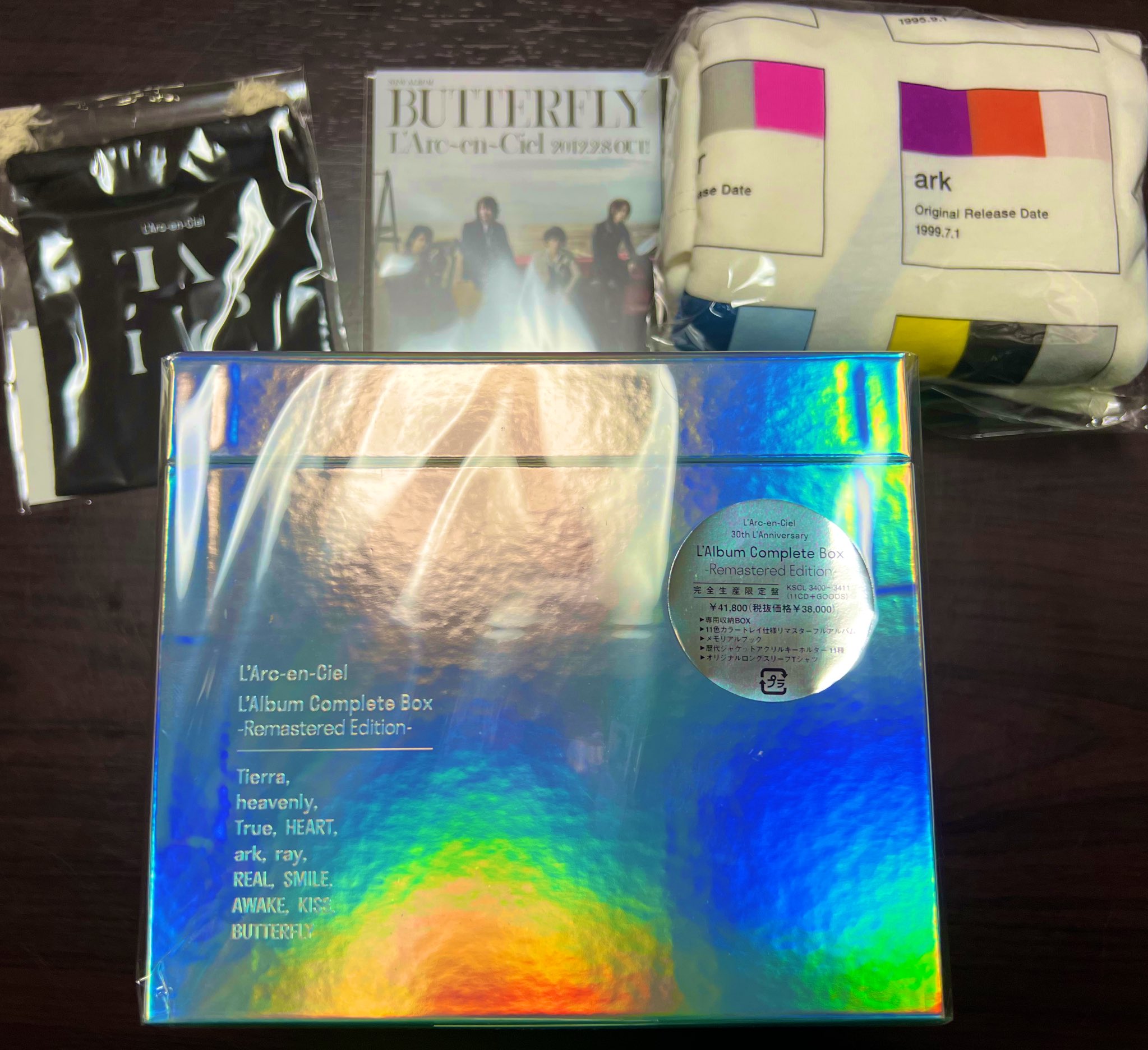 販売注文 L´Arc〜en〜Ciel L´Album Complete Box 予約特典付