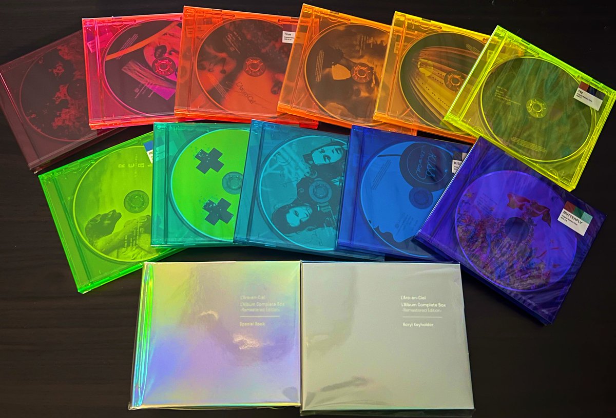L'Arc～en～CielのアルバムリマスターBOX『30th L'Anniversary 「L