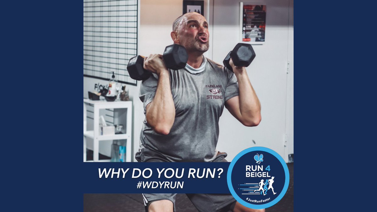 Run4Beigel's tweet photo. "I run for all my loved ones and for loved ones lost."
-RJ Martino, R4B Team
Why do YOU run? Tag us using #WDYRun or email us at RUN4BEIGEL@sjbmf.org to be featured - We'd love to hear what #RUN4BEIGEL means to you π
#RUN4BEIGEL #SJBMF #MSDstrong #runningcommunity https://t.co/17JtnBdmj1