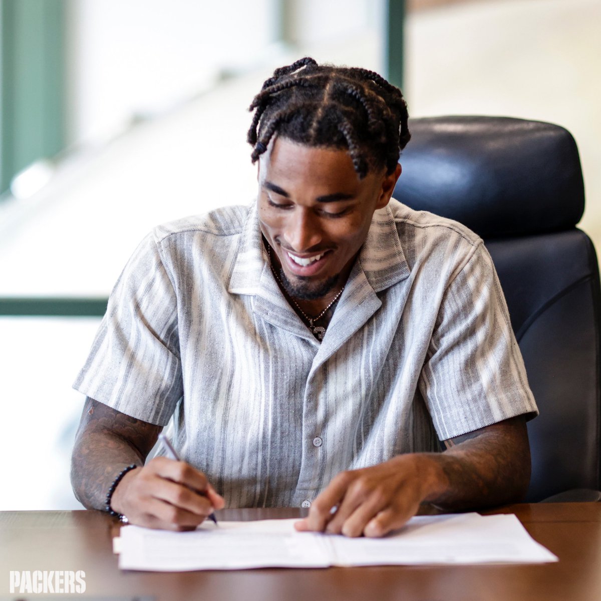 Inked! ✍️ 

<a href="/JaireAlexander/">jaire Alexander</a> | #GoPackGo