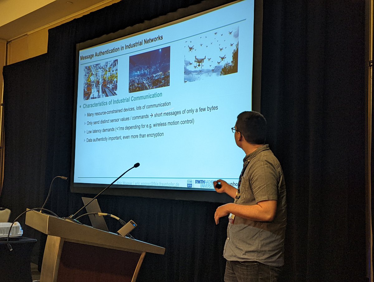 acm_wisec's tweet photo. Session 6 on Authentication and Protocols just started at #WiSec2022. Watch the live stream: https://t.co/V8ckYidHtx https://t.co/4lO8Hfn7oM