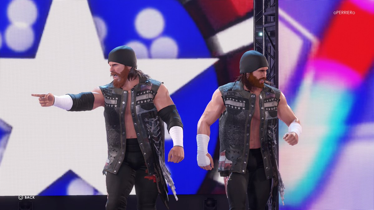 MPCAWS's tweet photo. Forgotten No More! Now uploaded on #WWE2k22 are @SteveMaclin and @TheWestinBlake fka #SteveCutler and #WesleyBlake of the #ForgottenSons. renders to follow in this thread! https://t.co/sNFECHPhfX