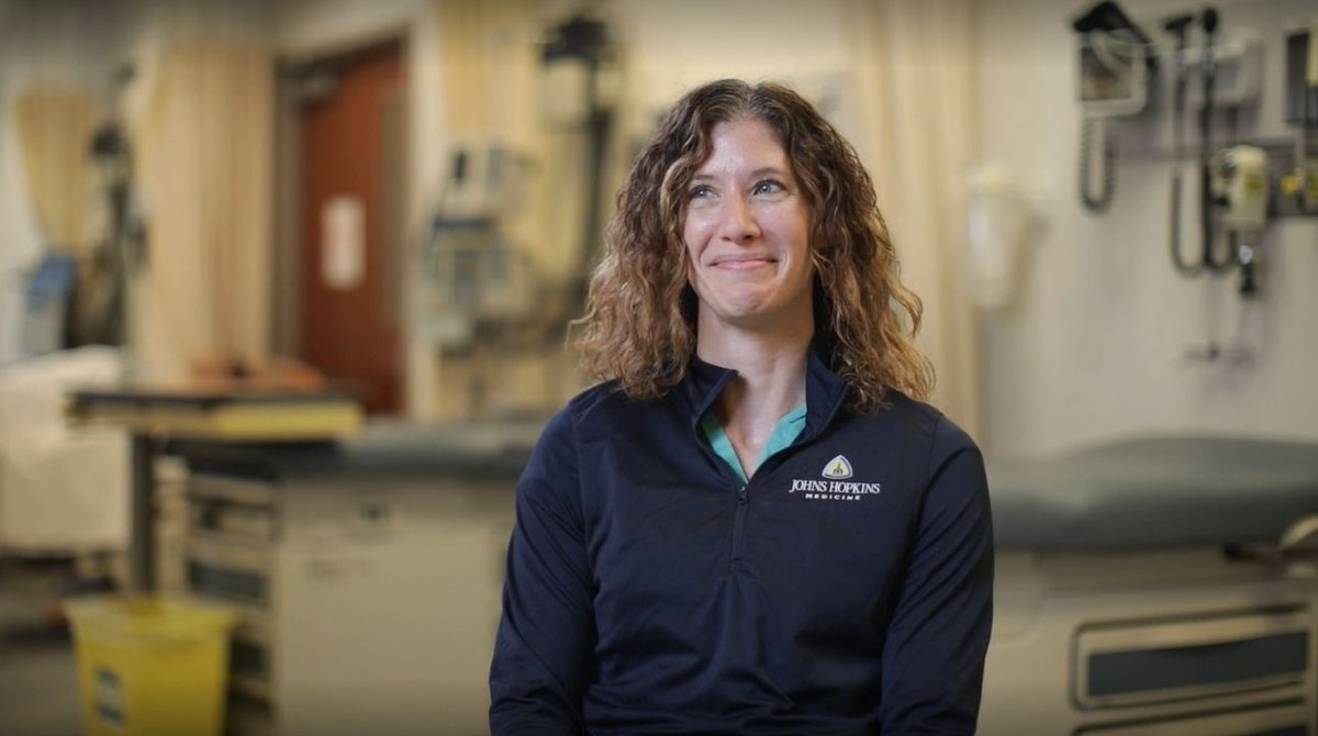 Hopkins Nursing (@jhunursing) on Twitter photo What’s It Like to Work In a Psychiatric Emergency Department?
Check out this video with <a href="/JHpsychNP/">Emma Mangano, DNP, PMHNP-BC</a> Emma Mangano, a PMHNP in the <a href="/HopkinsMedicine/">Johns Hopkins Medicine</a> psychiatric emergency department #MentalHealthMonth bit.ly/3adjW0l What’s It Like to Work In a Psychiatric Emergency Department?
Check out this video with <a href="/JHpsychNP/">Emma Mangano, DNP, PMHNP-BC</a> Emma Mangano, a PMHNP in the <a href="/HopkinsMedicine/">Johns Hopkins Medicine</a> psychiatric emergency department #MentalHealthMonth bit.ly/3adjW0l