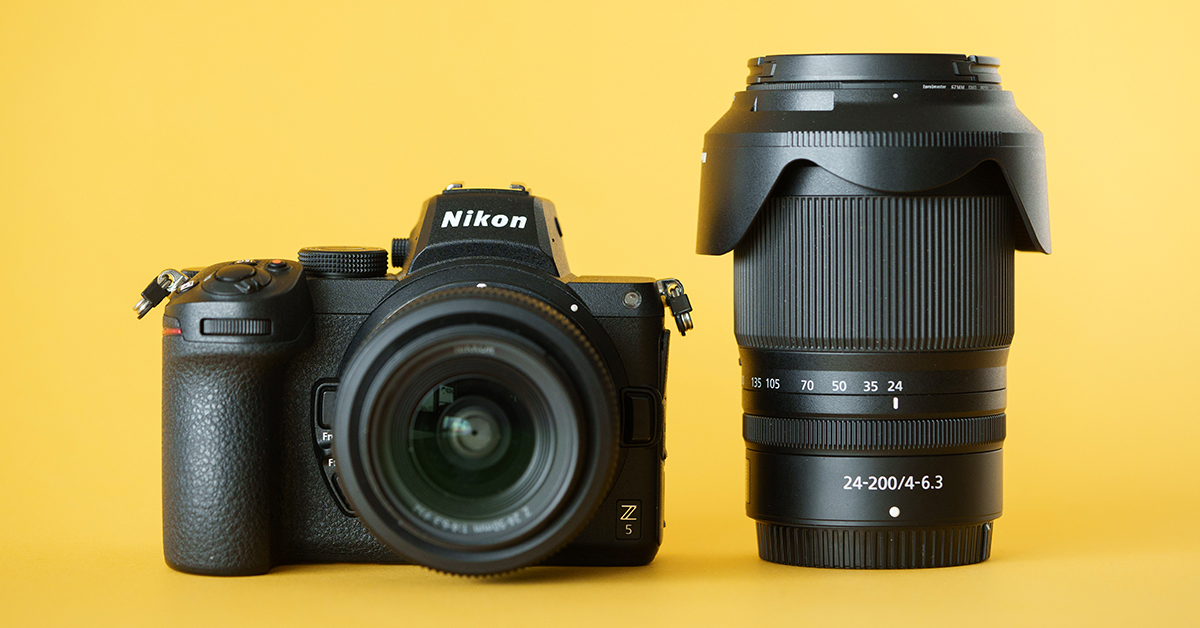 The Nikon Z5 + 24-200mm VR zoom lens makes a great pair if you’re looking for versatility. Capture wide-angle interiors to wildlife shots, and everything in-between. Save $200 now through 5.29.22. bit.ly/37ZNX2Q #rockbrookcamera #nikonusa