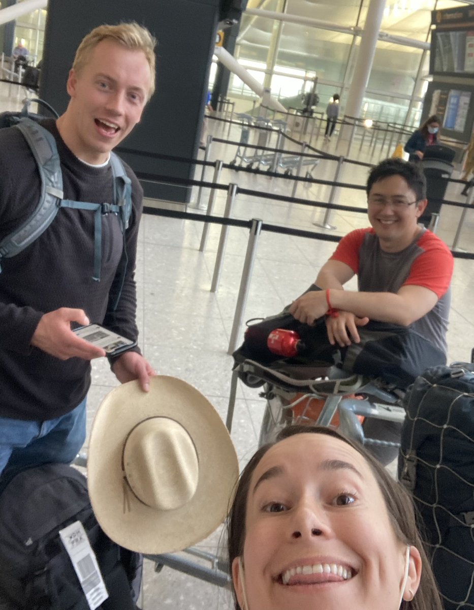 Off to the field —> Ediacaran treasure in Namibia! 👀🇳🇦🌶 <a href="/willmcmahon92/">William McMahon</a> @the_palaeoninja