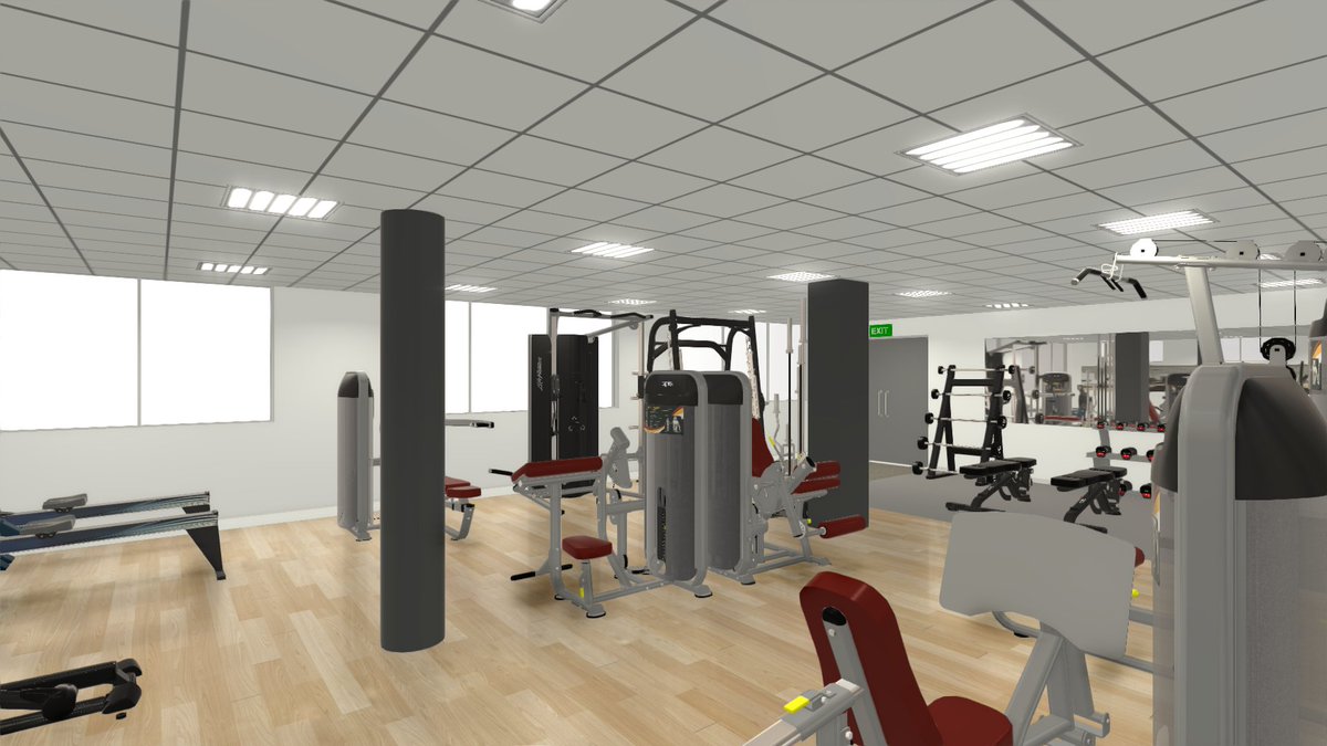 Castle_Hall's tweet image. We are very excited to give you a sneak peek 👀 of our brand new 😍 #fitnesssuite. The 3D images show the equipment in position, we can't wait 🤸‍♀️🤸‍♂️🤸‍♀️🤸‍♂️for the order to arrive in June! #firstclassfacilities @CastleHall_PE @ImpactMAT