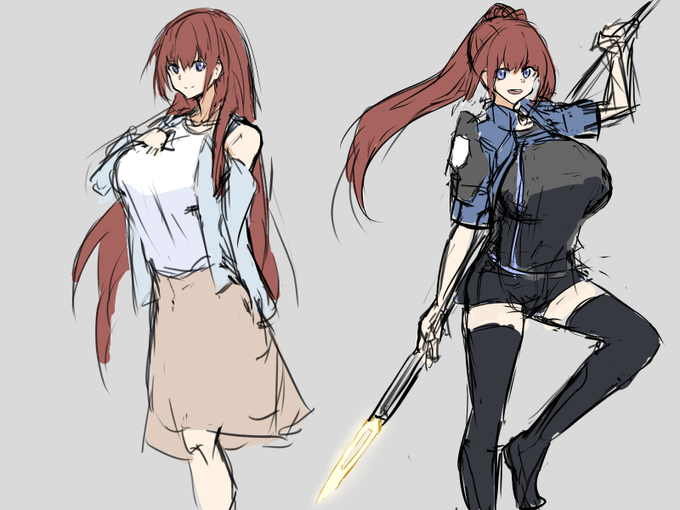 B級中位くらいのボーダーのお姉さん 