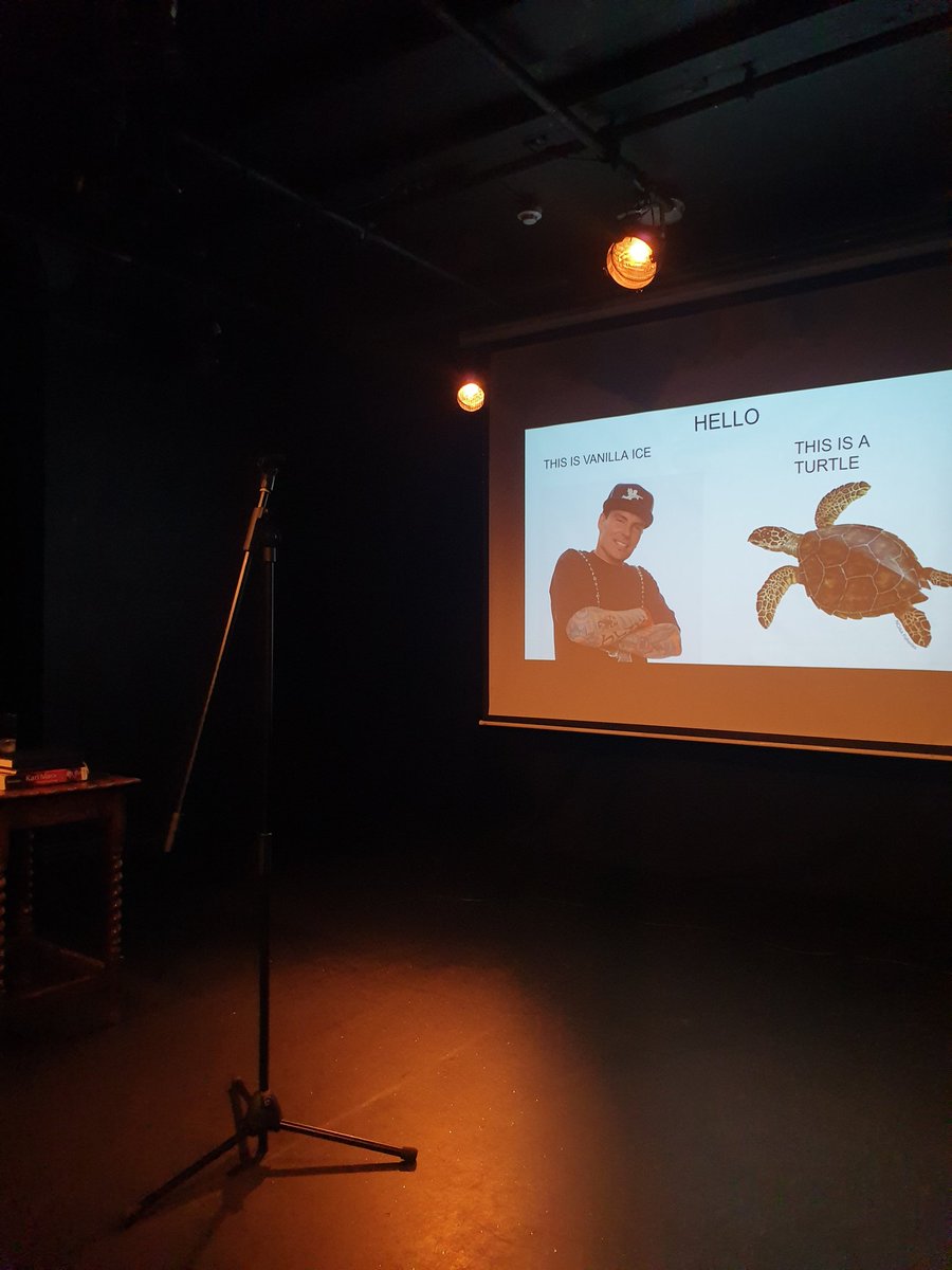phe_indigo's tweet photo. If you like hearing words that are clever, funny and moving (and sometimes said quite loud) then you will probably like #TurtleShow 🐢
bonus: it's performed by a pretty Stand Up Guy @broccantyzack https://t.co/NVzfrAlWi5